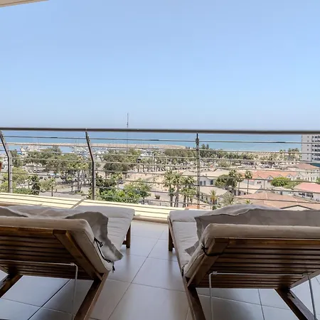 Amazing Sea And Marina View City Center 2Bdr Flat Larnaca Exterior foto